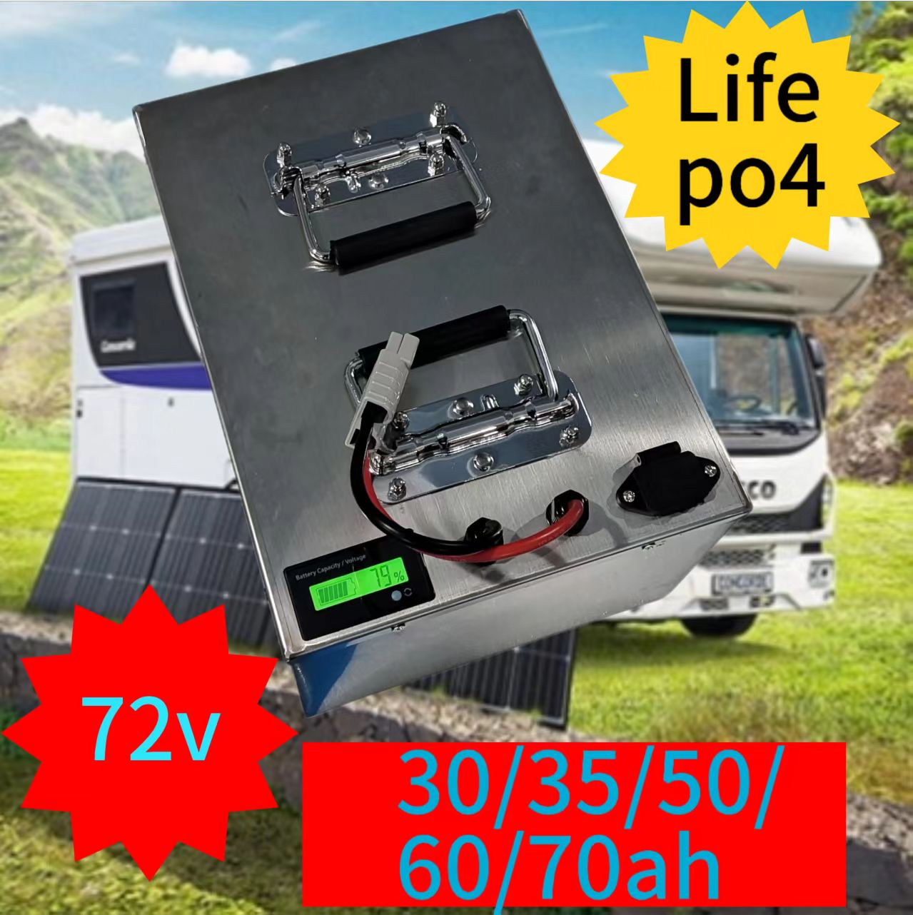 72V 40Ah Lifepo4 Battery Pack - 72V Lifepo4 Battery 50Ah 60AH 35AH