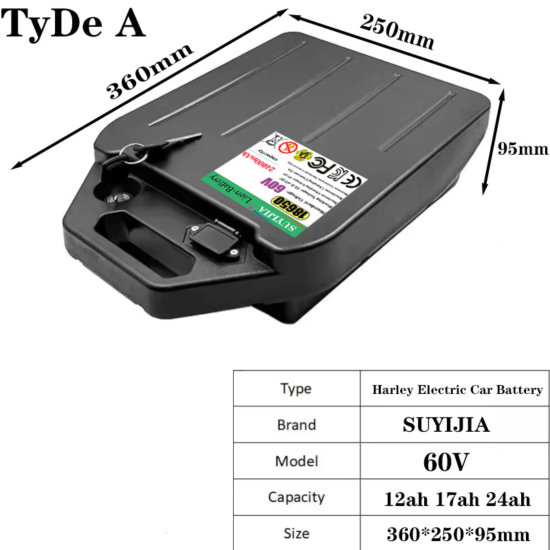 HarleyBatteryCitycocoElectricB - 60V 50Ah Electric Scooter Battery 评论和价格